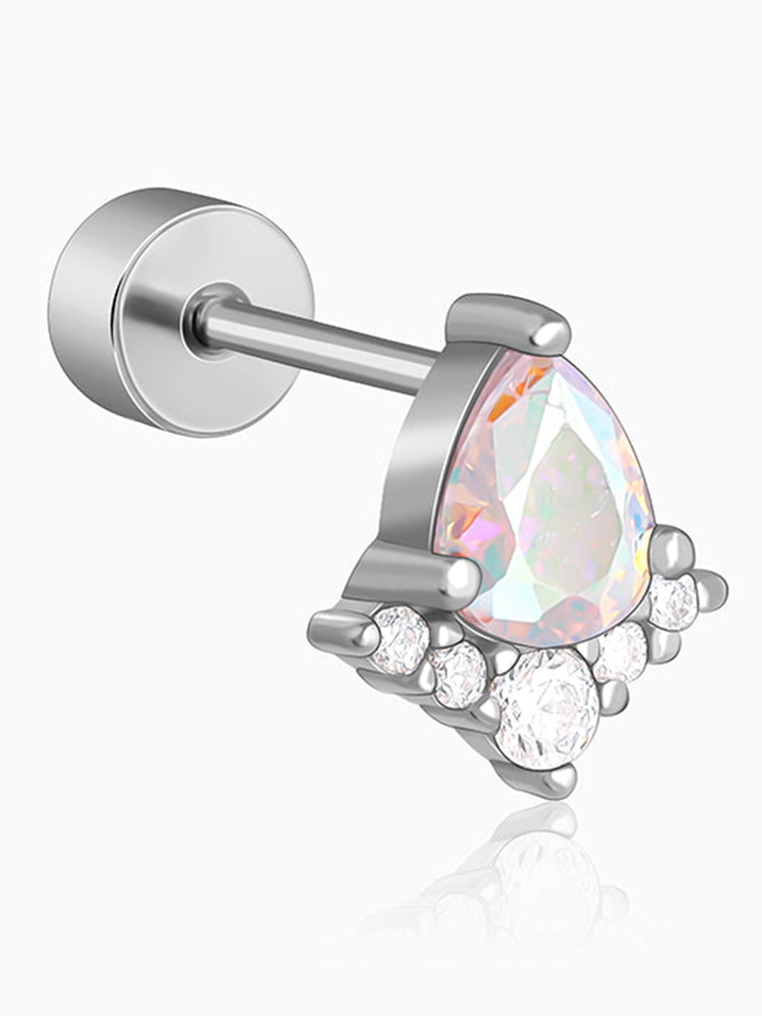 Silver Bellis Ear Piercings