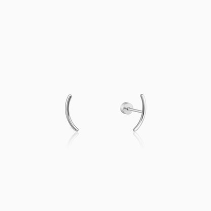 Silver Lex Ear Piercings