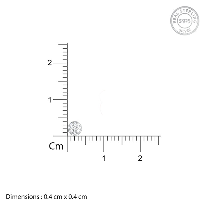 Silver Elin Ear Piercings- silver ear piercing for girls