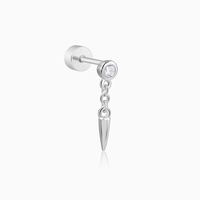 Silver Kaelin Ear Piercings Set