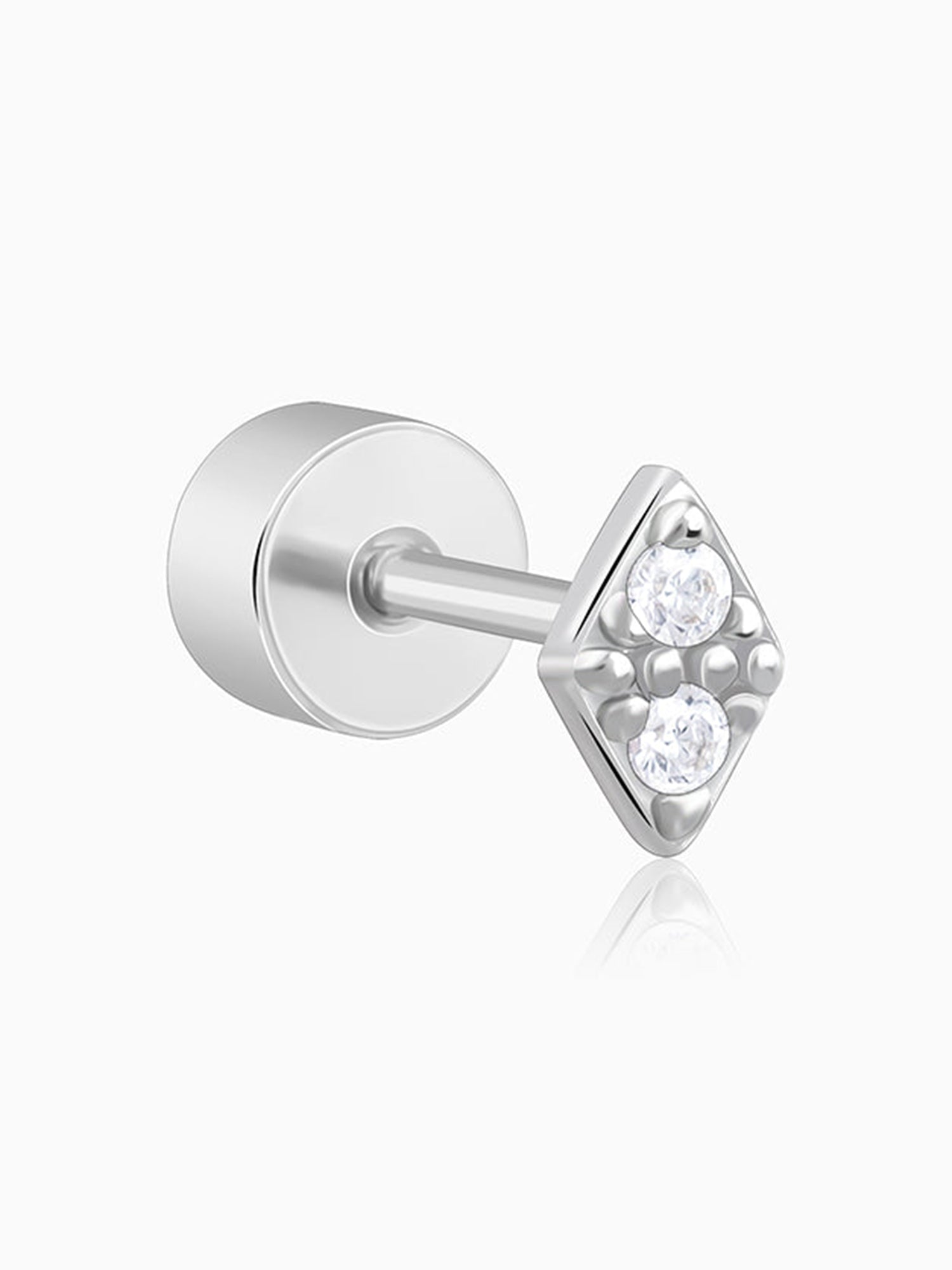Silver Dree Ear Piercings