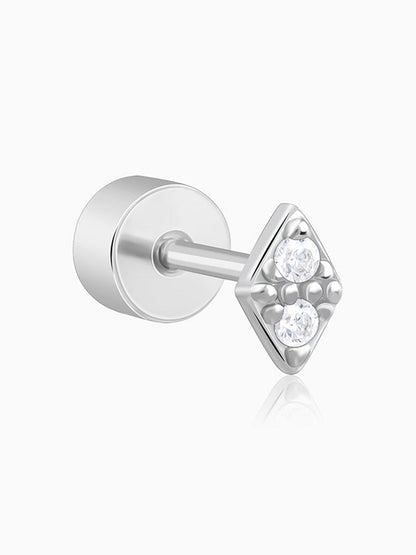 Silver Dree Ear Piercings