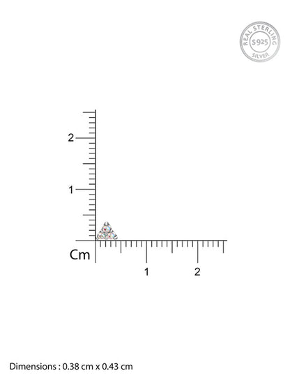 Silver Amyra Ear Piercings