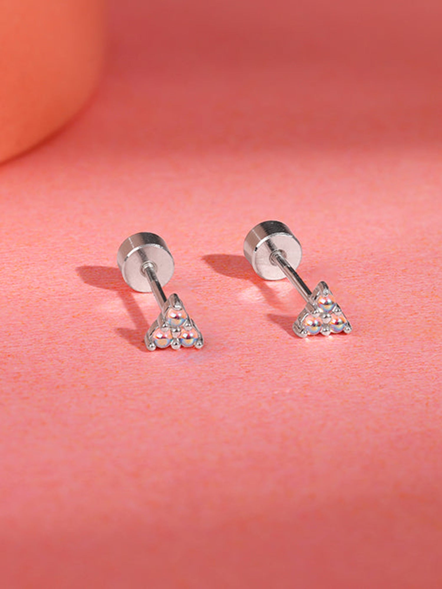 Silver Amyra Ear Piercings