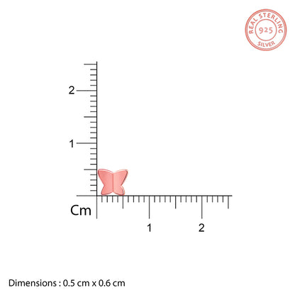 Rose Gold Fly Ear Piercings