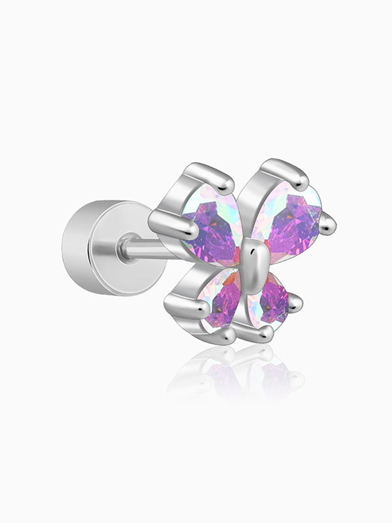 Silver Ear Piercings