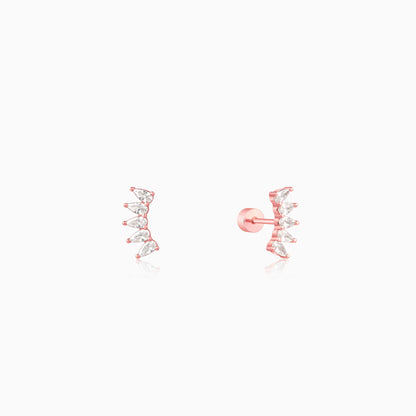 Rose Gold Zenith Ear Piercings