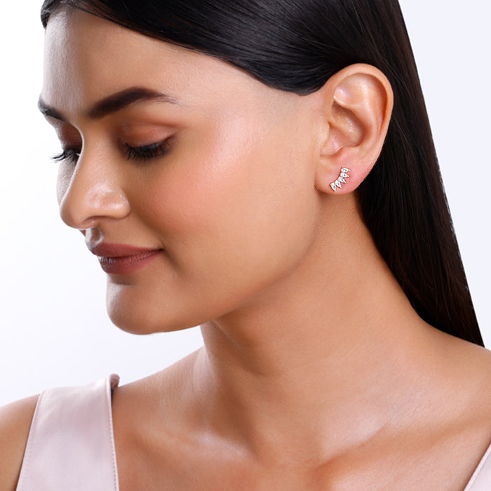 Rose Gold Zenith Ear Piercings