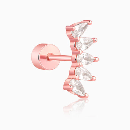 Rose Gold Zenith Ear Piercings