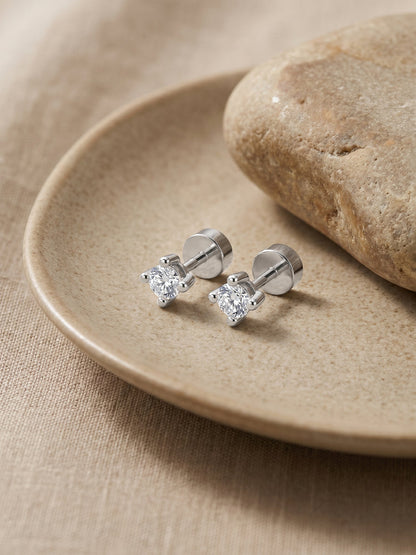 Silver Eris Ear Piercings