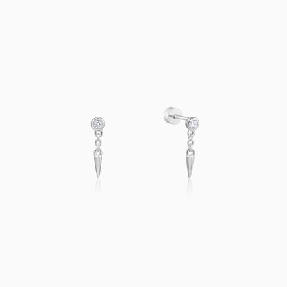 Silver Strix Ear Piercings