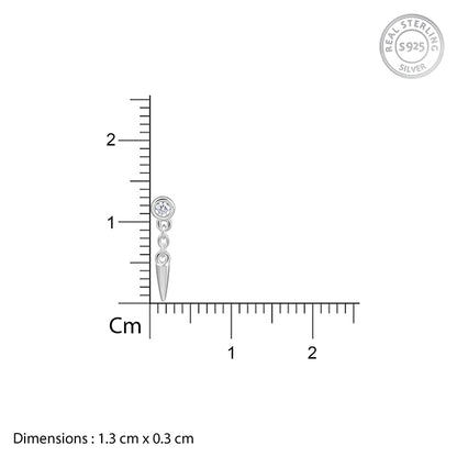 Silver Strix Ear Piercings- silver ear piercing for girls