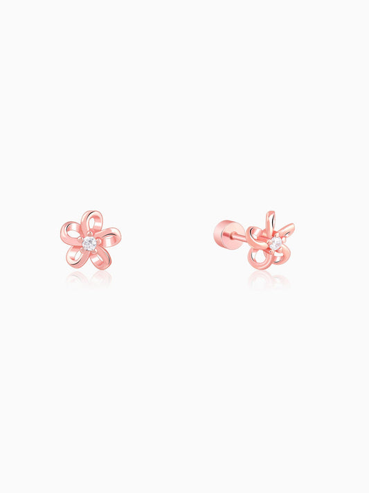 Rose Gold Zyra Ear Piercings