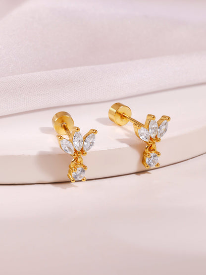 Golden Zinnia Ear Piercings