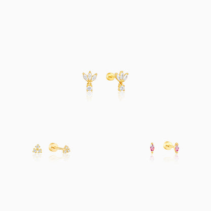Golden Lumiya Ear Piercing Set