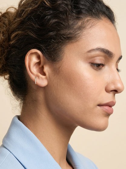Golden Quinn Ear Piercings
