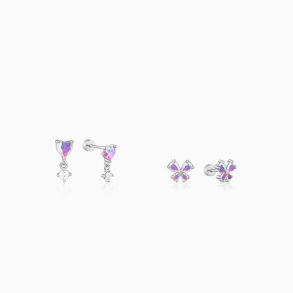 Silver Philo Piercing Set