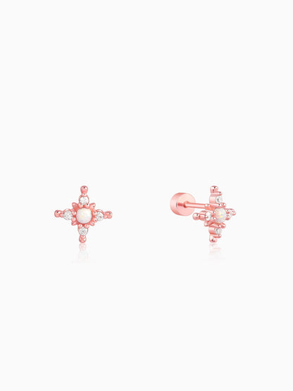 Rose Gold Looney Ear Piercings