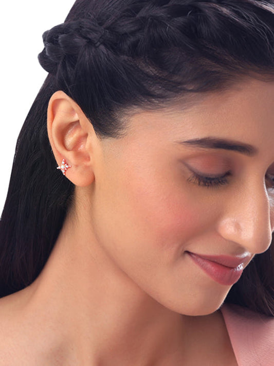 Rose Gold Looney Ear Piercings