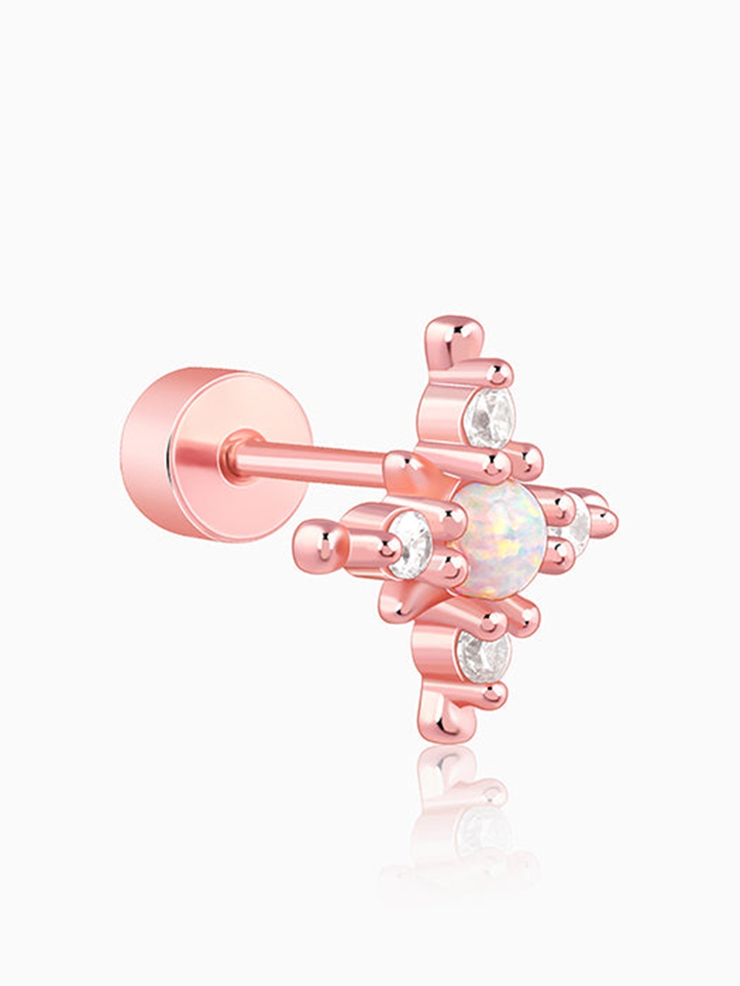 Rose Gold Looney Ear Piercings