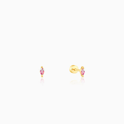 Golden Sia Ear Piercings