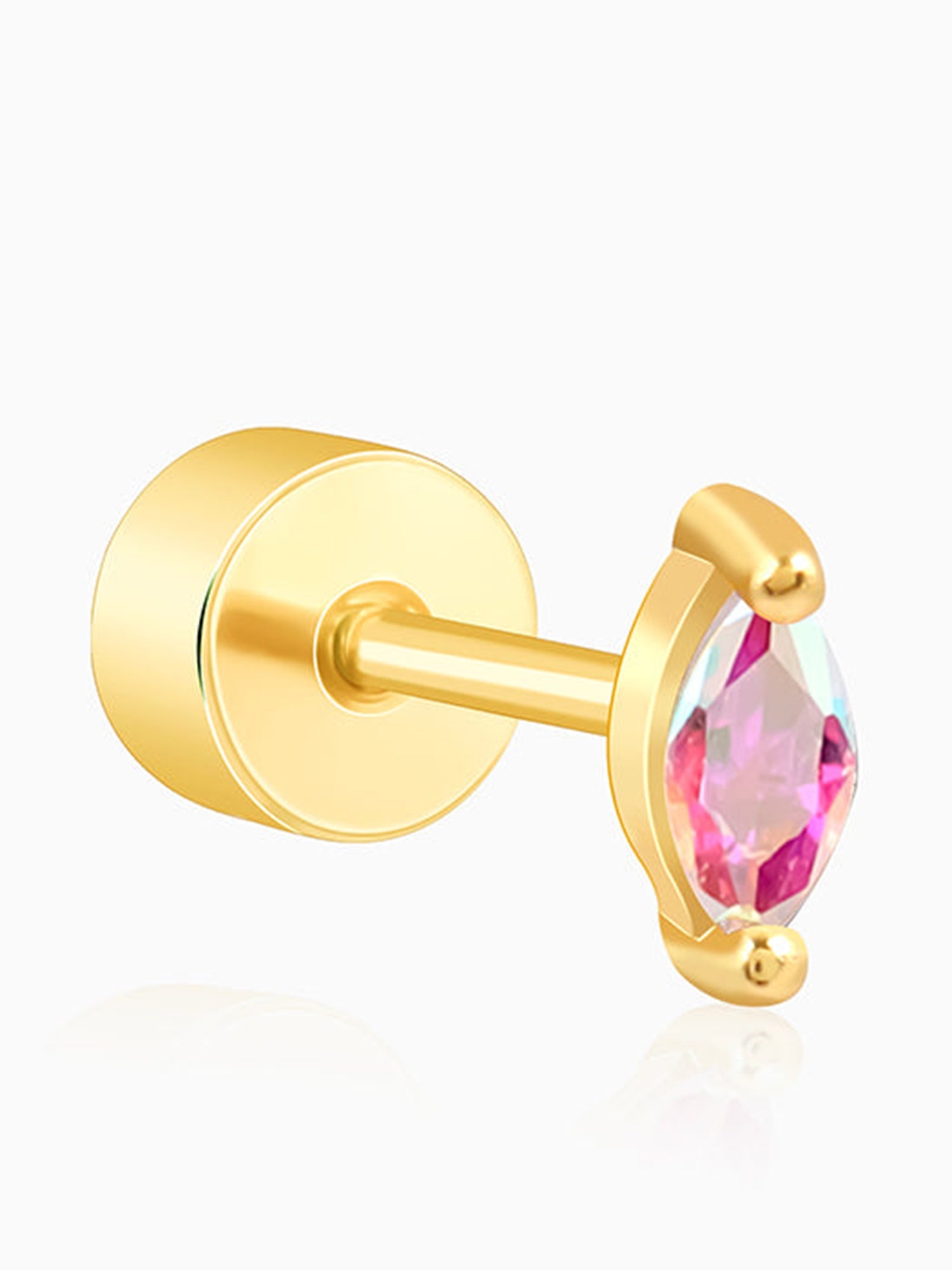 Golden Sia Ear Piercings
