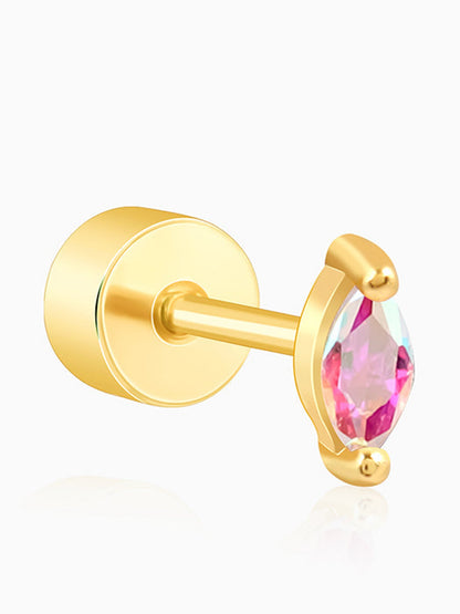 Golden Sia Ear Piercings