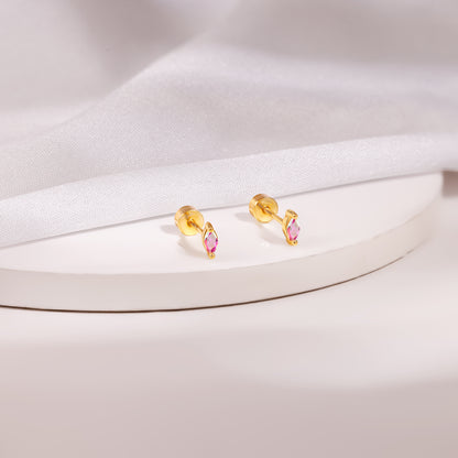 Golden Sia Ear Piercings