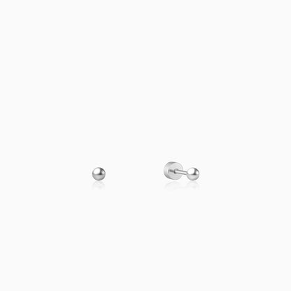 Silver Classic Ear Piercings