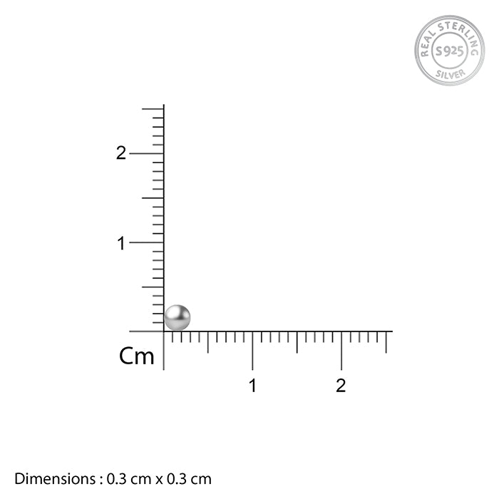 Silver Classic Ear Piercings- silver ear piercing for girls