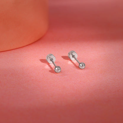 Silver Classic Ear Piercings