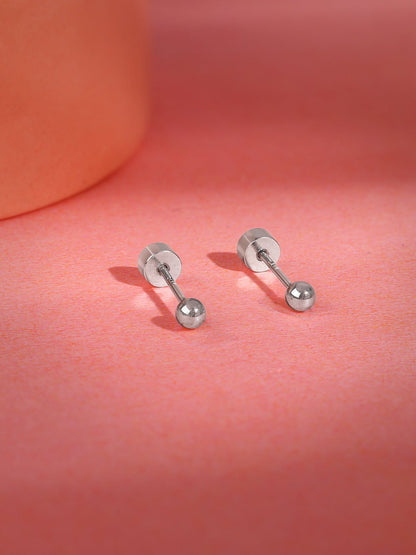 Silver Classic Ear Piercings