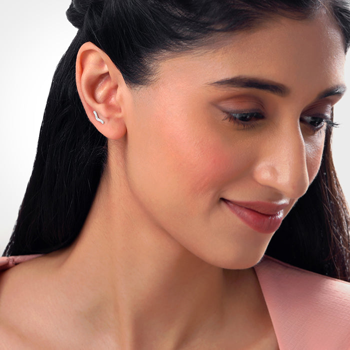Silver Altaira Ear Piercings