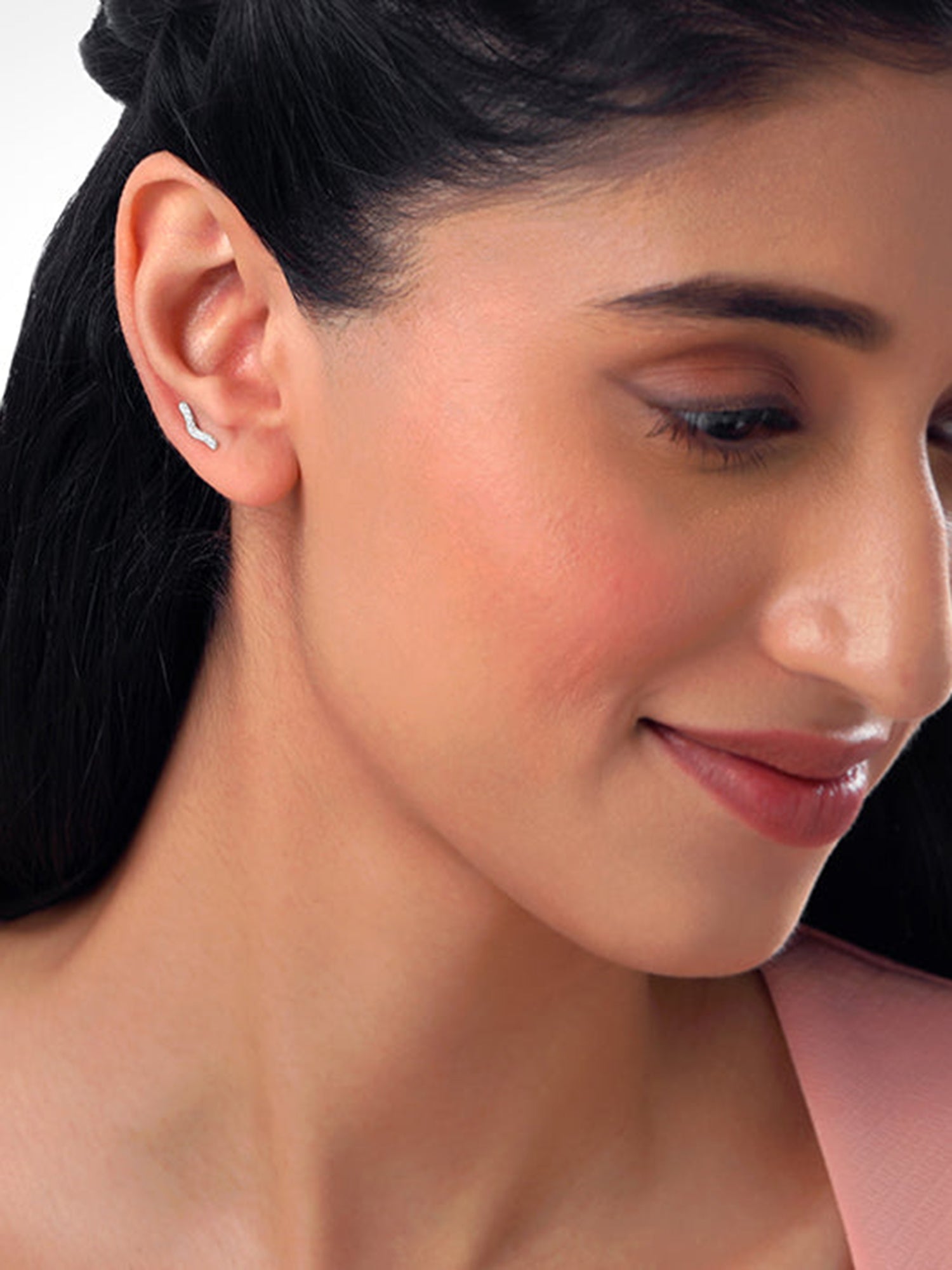Silver Altaira Ear Piercings