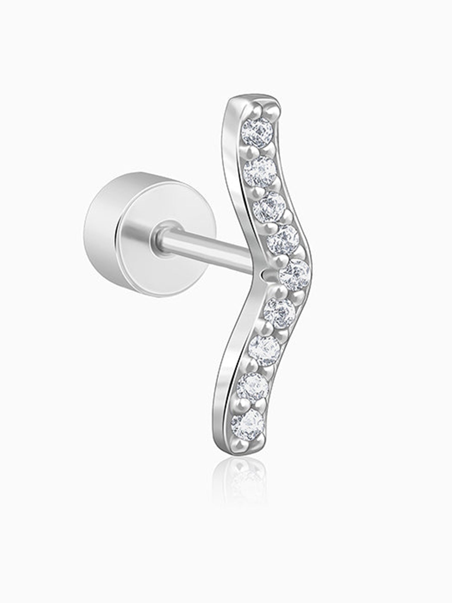 Silver Altaira Ear Piercings