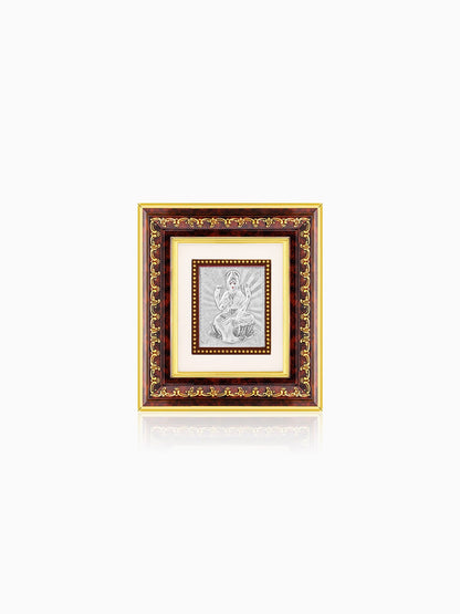 Silver Lakshmi Photo Frame