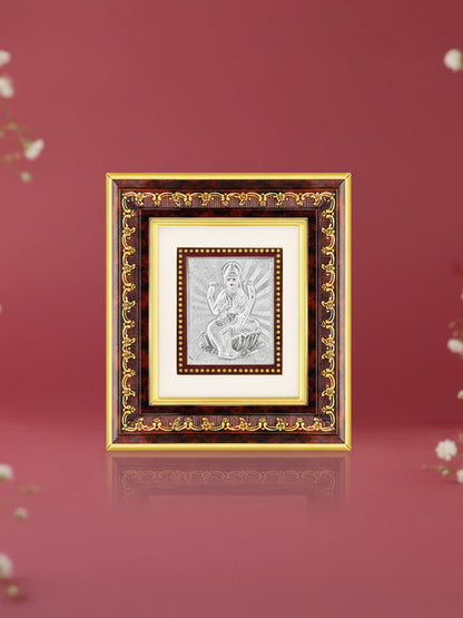 Silver Lakshmi Photo Frame