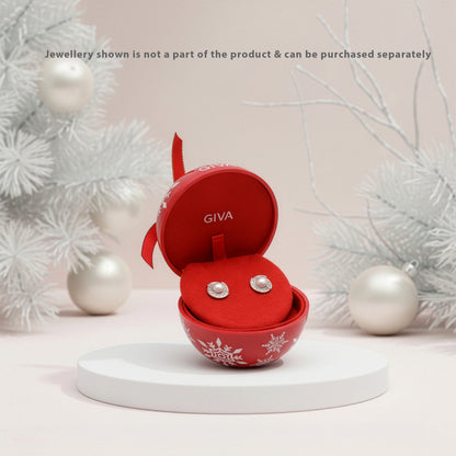 Red Bauble Gift Box for Pendant/Earrings (box only)