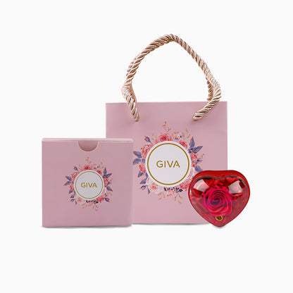 Forever Red Rose Proposal Box