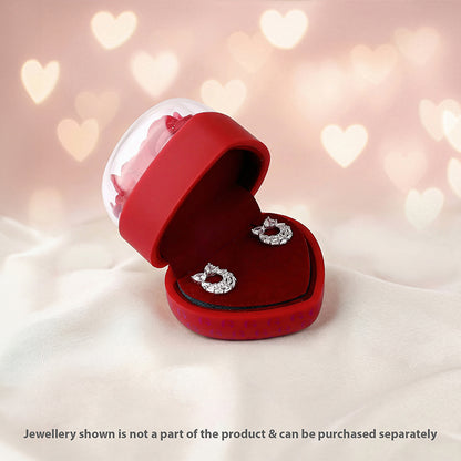 Forever Red Rose Proposal Box
