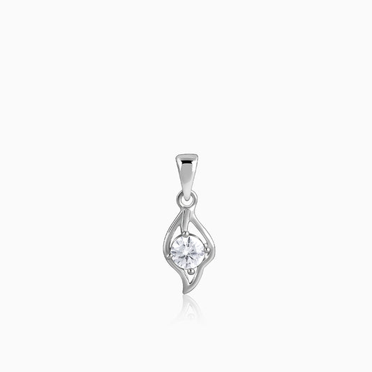 Silver Falling Dew Pendant (Without Chain)