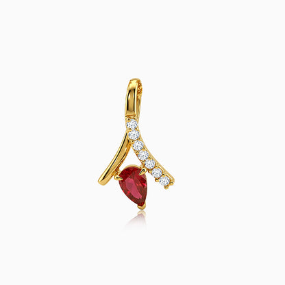 Golden Aspira Pendant (Without Chain)