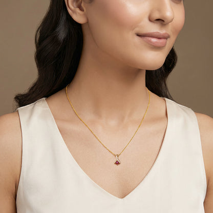 Golden Aspira Pendant (Without Chain)