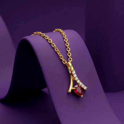 Golden Aspira Pendant (Without Chain)