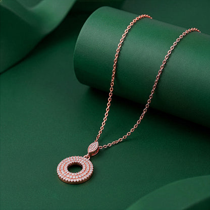 Rose Gold Classic Pendant (Without Chain)
