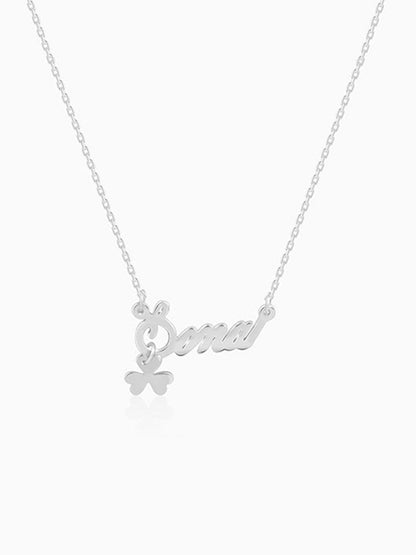 Silver Personalised Eternal Necklace