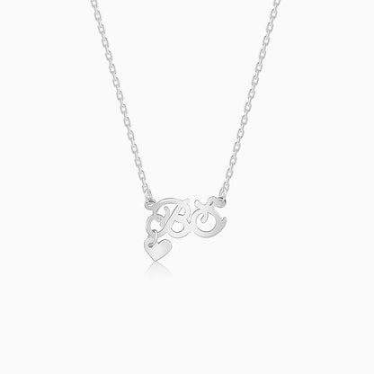 Silver Personalised Eternal Necklace