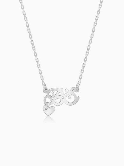 Silver Personalised Eternal Necklace