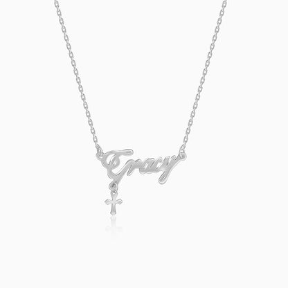 Silver Personalised Eternal Necklace