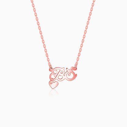 Rose Gold Personalised Eternal Necklace